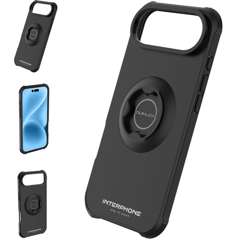 Funda para Interphone QUIKLOX Tetraforce-Apple iPhone 17 Air negra