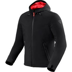 Chaqueta de moto Revit Traffic H2O negra