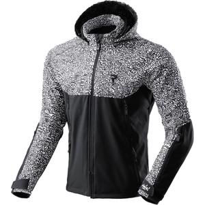 Chaqueta Softshell Rebelhorn Slash Noriaki blanco y negro