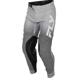 Pantalones de motocross FLY Racing Evolution blanco-gris