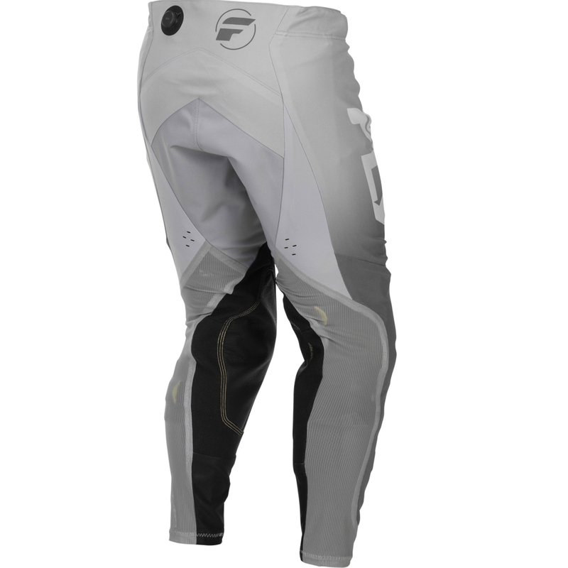 Pantalones de motocross FLY Racing Evolution blanco-gris