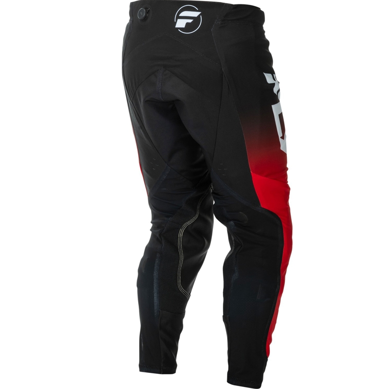 Pantalones de motocross FLY Racing Evolution rojo-negro-blanco