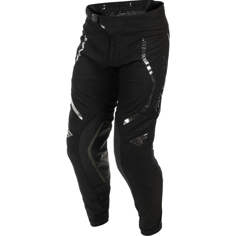 Pantalones de motocross FLY Racing Evolution SE negro-plata