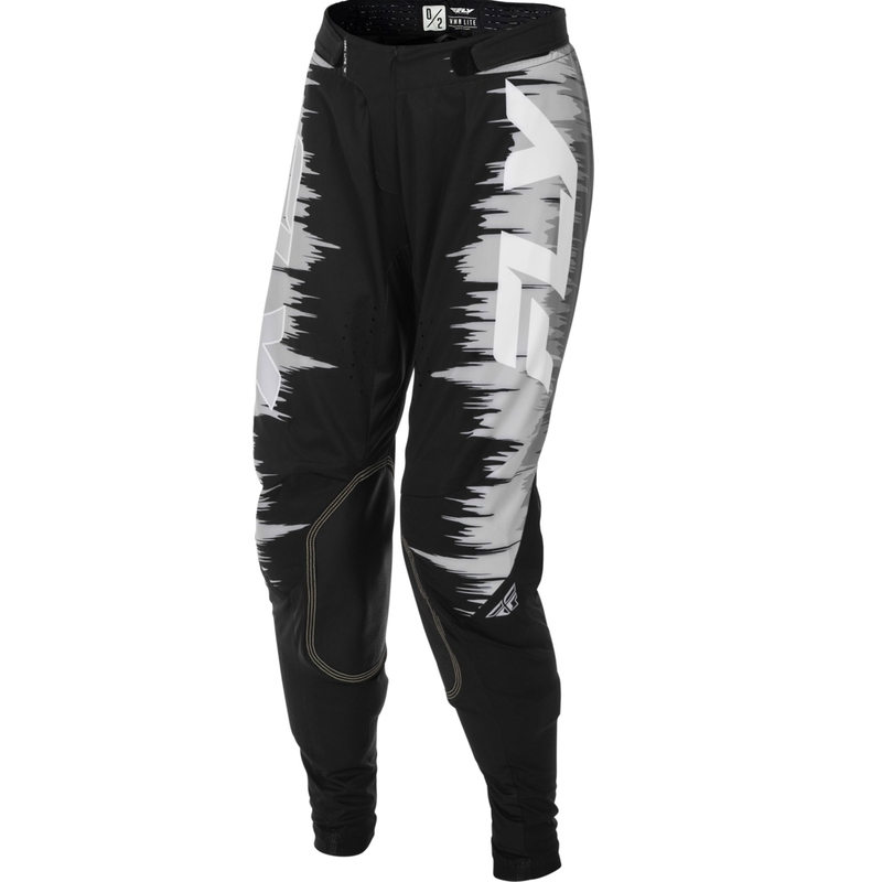 Pantalones de motocross para mujer FLY Racing Lite negro-gris-blanco