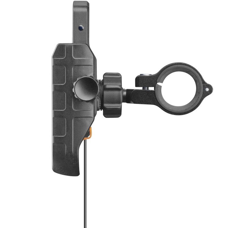 Soporte para teléfono Interphone Crab con carga inalámbrica y USB-C negro