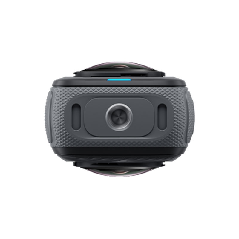 Cámara de acción para motocicleta Insta360 X4, color negro