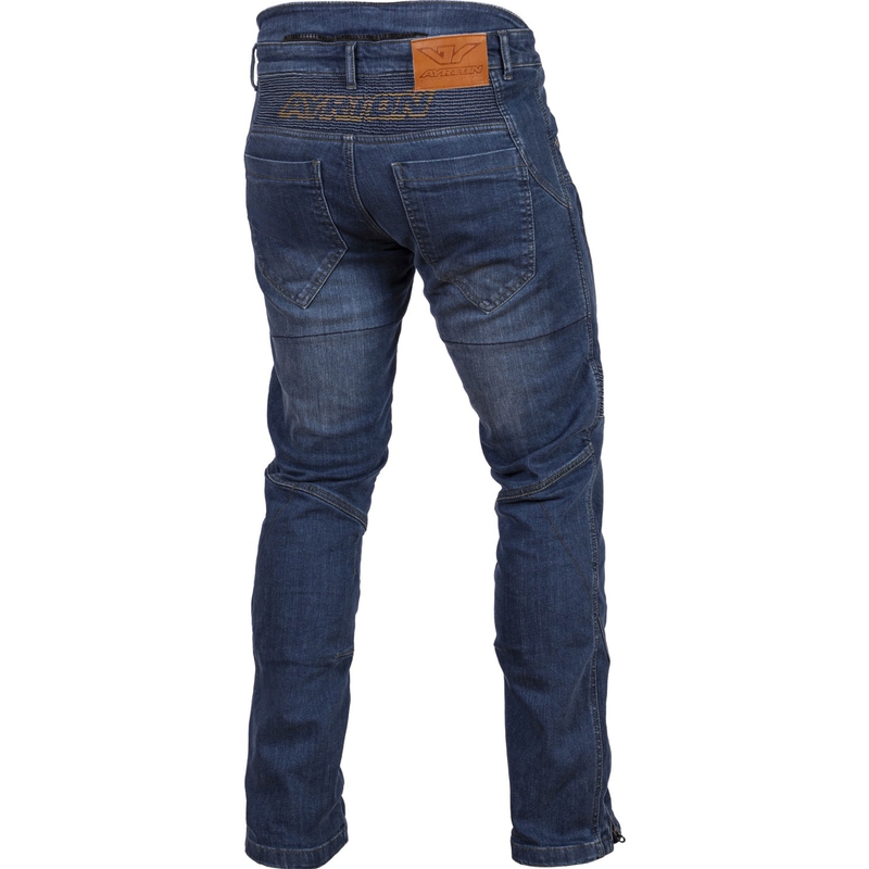 Pantalones vaqueros de moto Ayrton 505, azul lavado