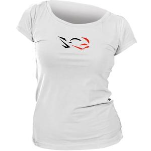 Camiseta funcional de mujer nanosilver® RIDE blanca
