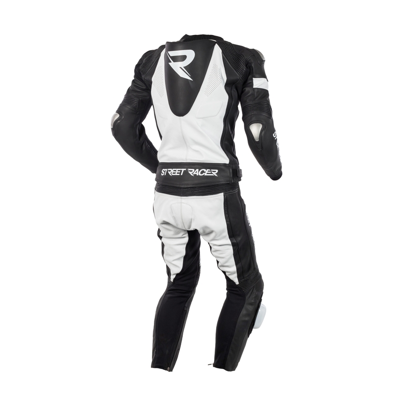 Mono blanco y negro Street Racer Fasttrack para hombre liquidación