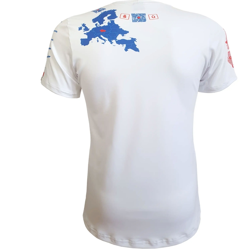 Camiseta funcional nanosilver® HOME blanca