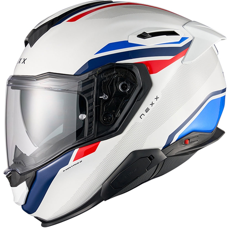 Casco integral de moto Nexx X.TR Quanta blanco-azul