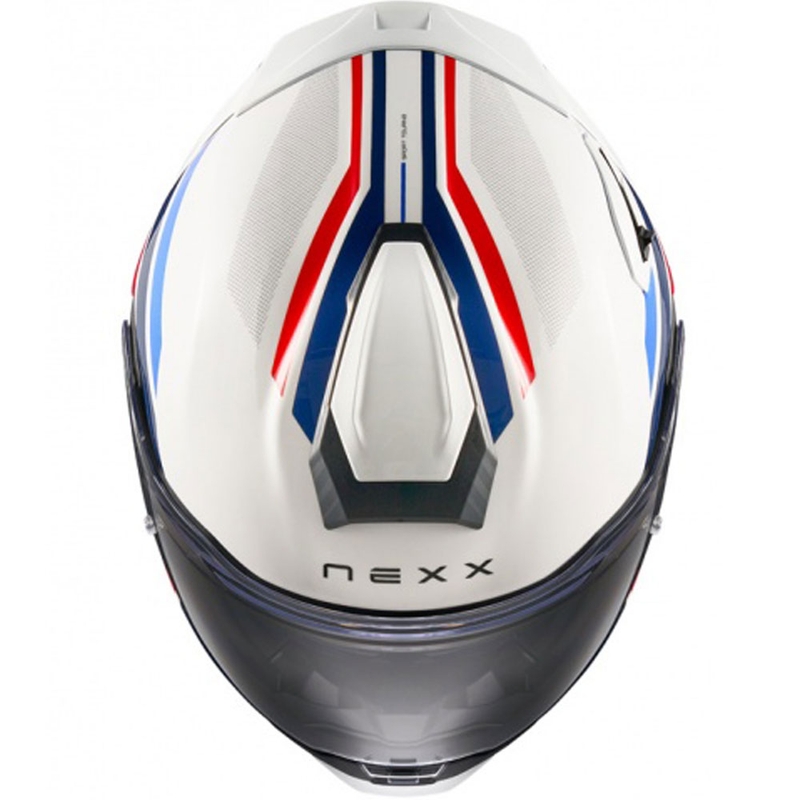 Casco integral de moto Nexx X.TR Quanta blanco-azul