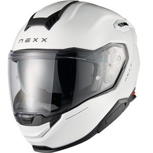 Casco integral de motocicleta Nexx X.TR Plain blanco