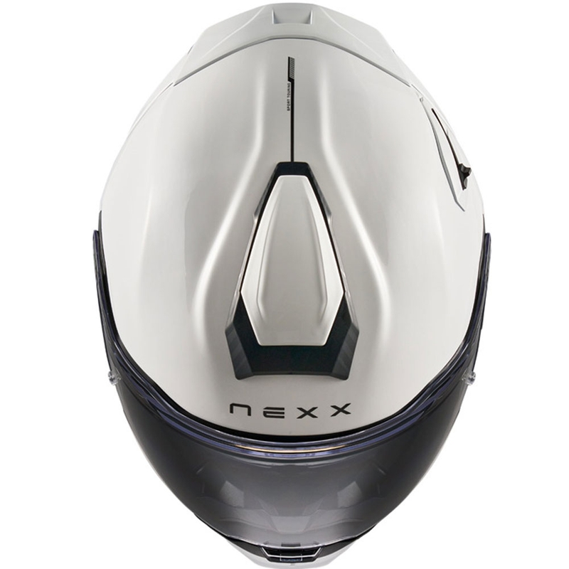 Casco integral de motocicleta Nexx X.TR Plain blanco