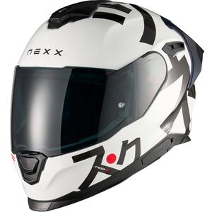 Casco integral de moto Nexx Y.100R Nippon blanco