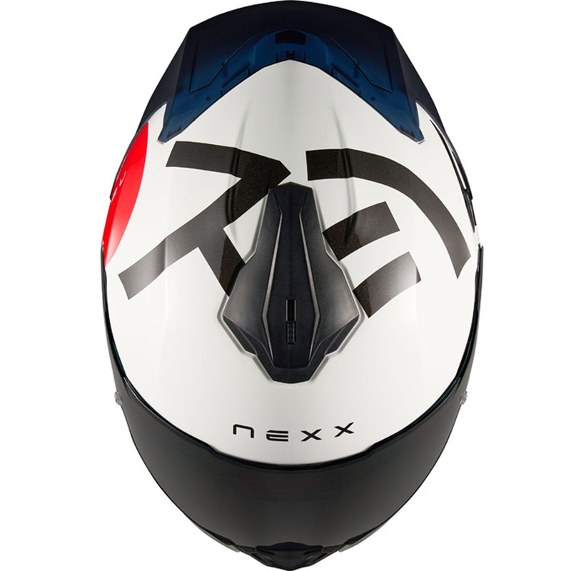 Casco integral de moto Nexx Y.100R Nippon blanco