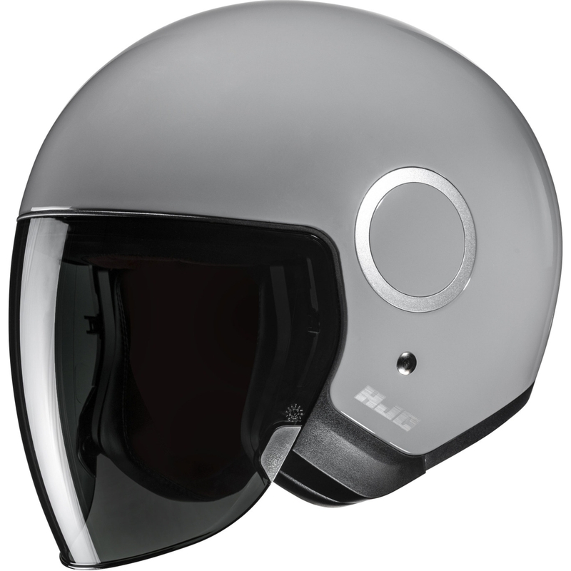 Casco abierto para motocicleta HJC RPHA 40 Gris sólido