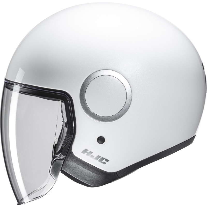 Casco abierto para motocicleta HJC RPHA 40 Blanco perla sólido