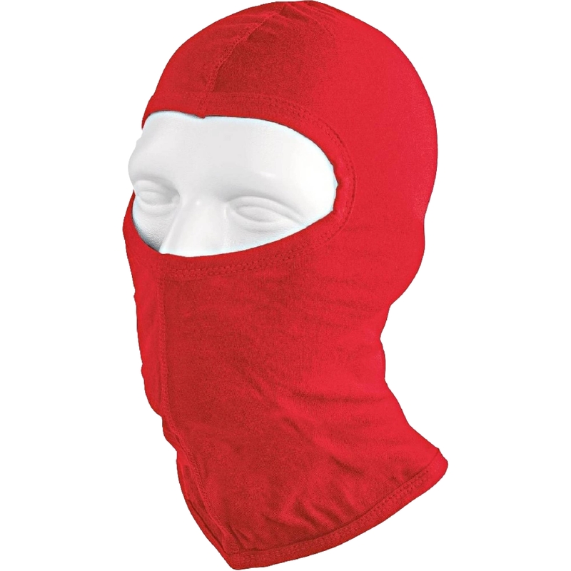 Capó de motocicleta bajo el casco Louis rojo