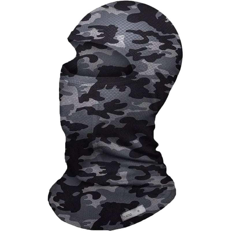 Capucha de moto nanosilver® gris camuflaje