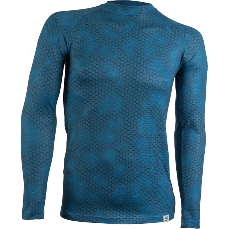 Camiseta térmica nanosilver® Plástico azul oscuro liquidación