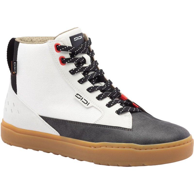 Botas de moto SiDi ARX Ice blancas y negras