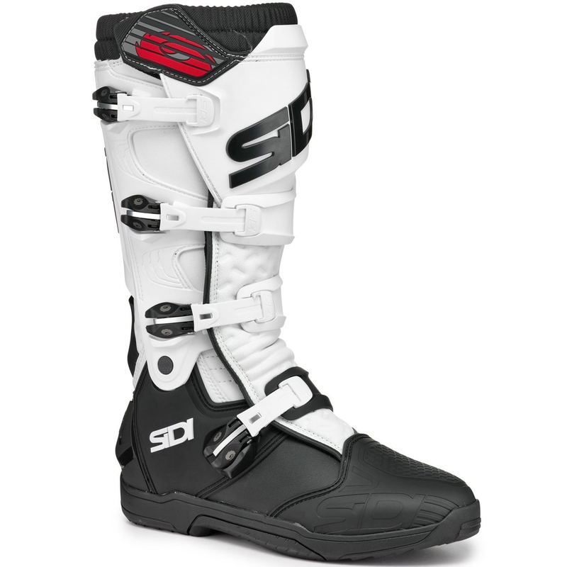 Botas de moto SIDI X POWER SC blancas y negras