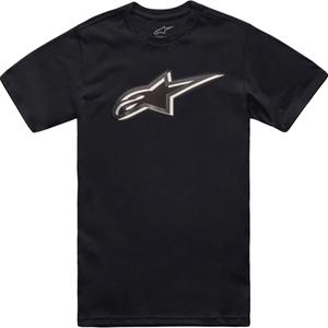Camiseta Alpinestars Ageless Shadow CSF en blanco y negro