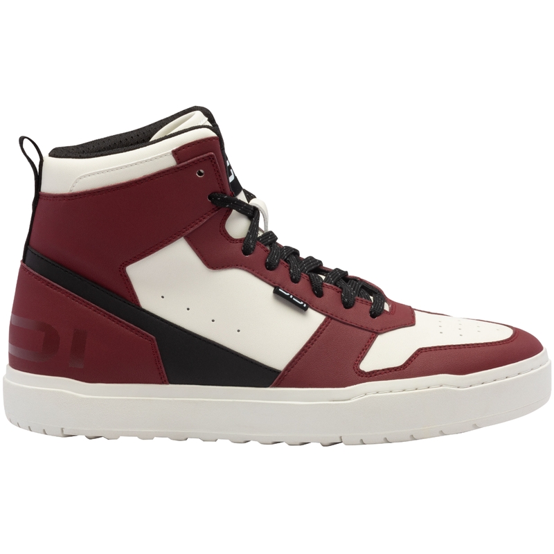 Botas de moto SiDi Lynx negras-rojas oscuras