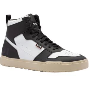 Botas de moto SiDi Lynx negras y blancas