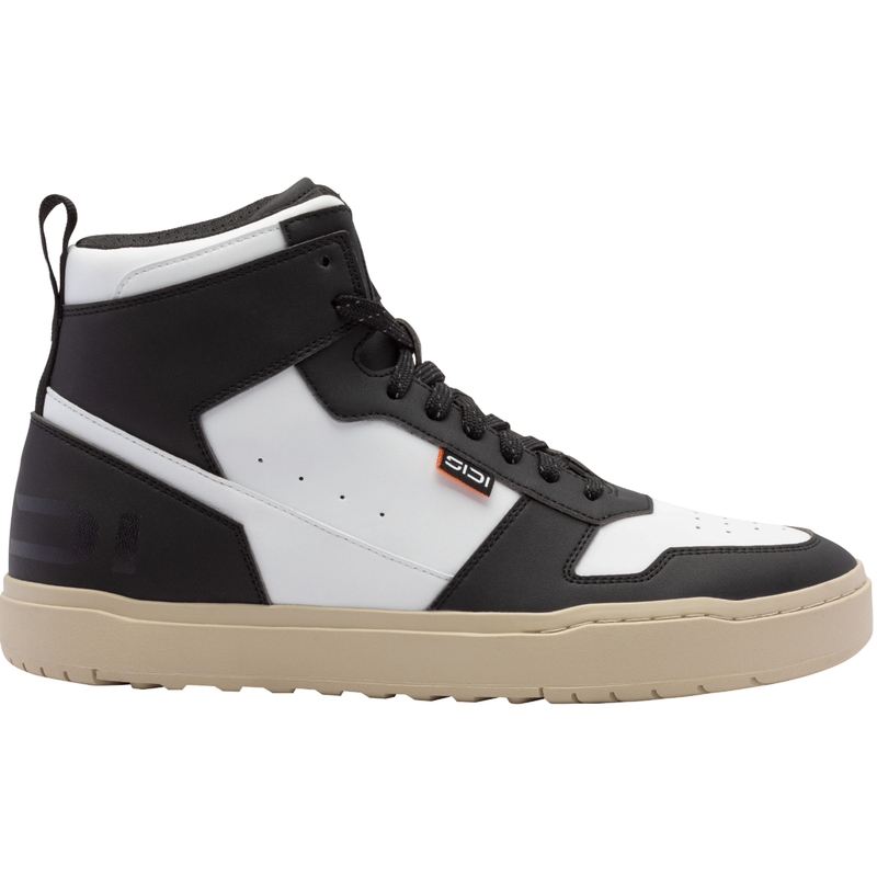 Botas de moto SiDi Lynx negras y blancas