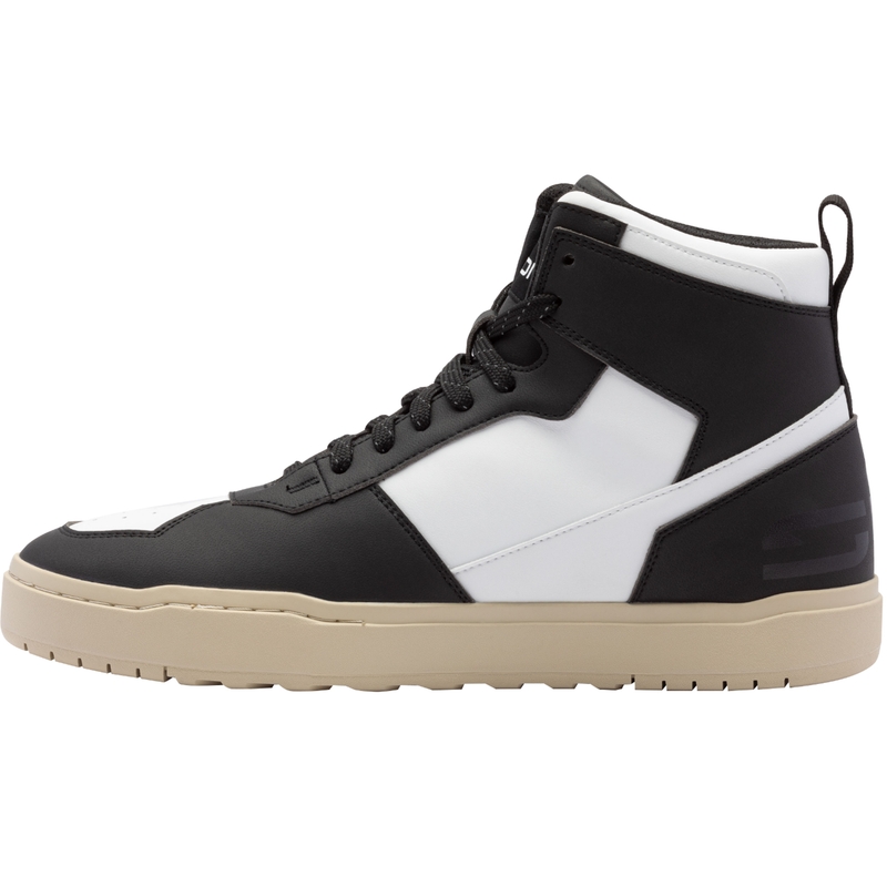Botas de moto SiDi Lynx negras y blancas