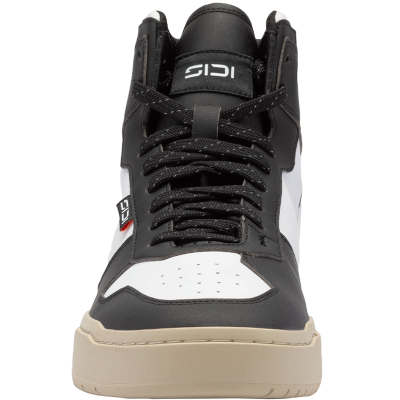 Botas de moto SiDi Lynx negras y blancas