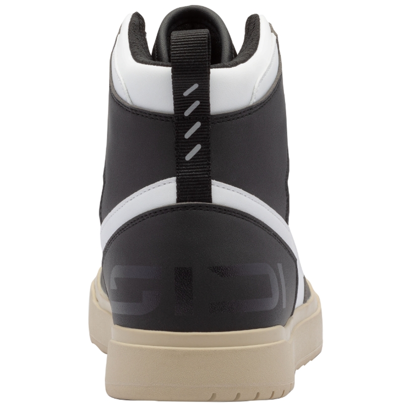 Botas de moto SiDi Lynx negras y blancas