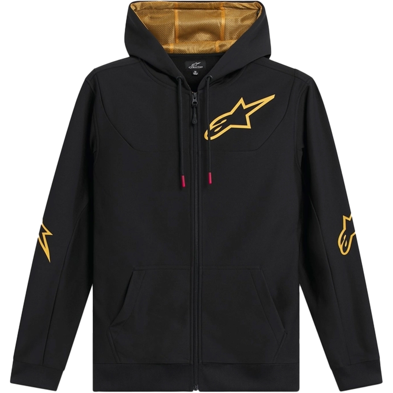 Sudadera Alpinestars Sessions 3 negro-oro