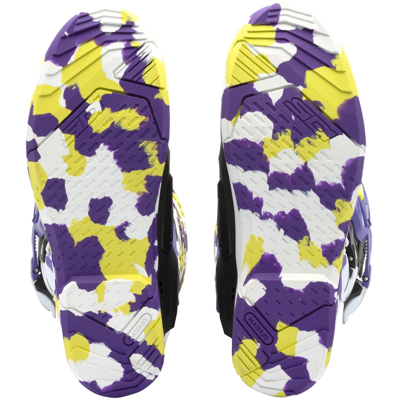 Botas de moto SiDi Crossair X negras-moradas