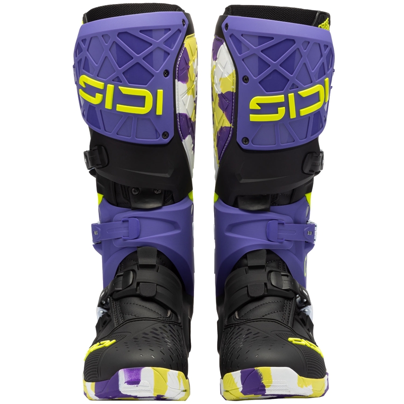 Botas de moto SiDi Crossair X negras-moradas