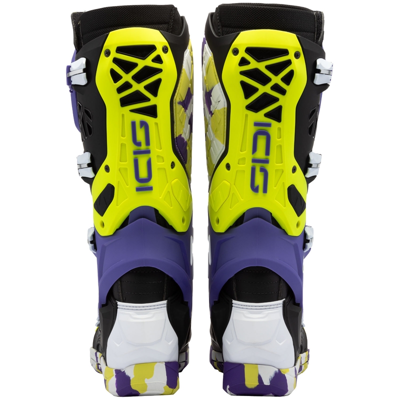 Botas de moto SiDi Crossair X negras-moradas