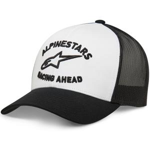 Gorra Alpinestars Tripleer blanco-negro-blanco