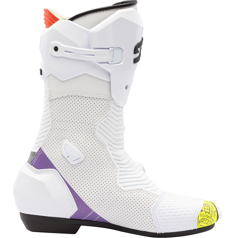 Botas de moto SiDi MAG 2 Air BTA001 blanco-amarillo