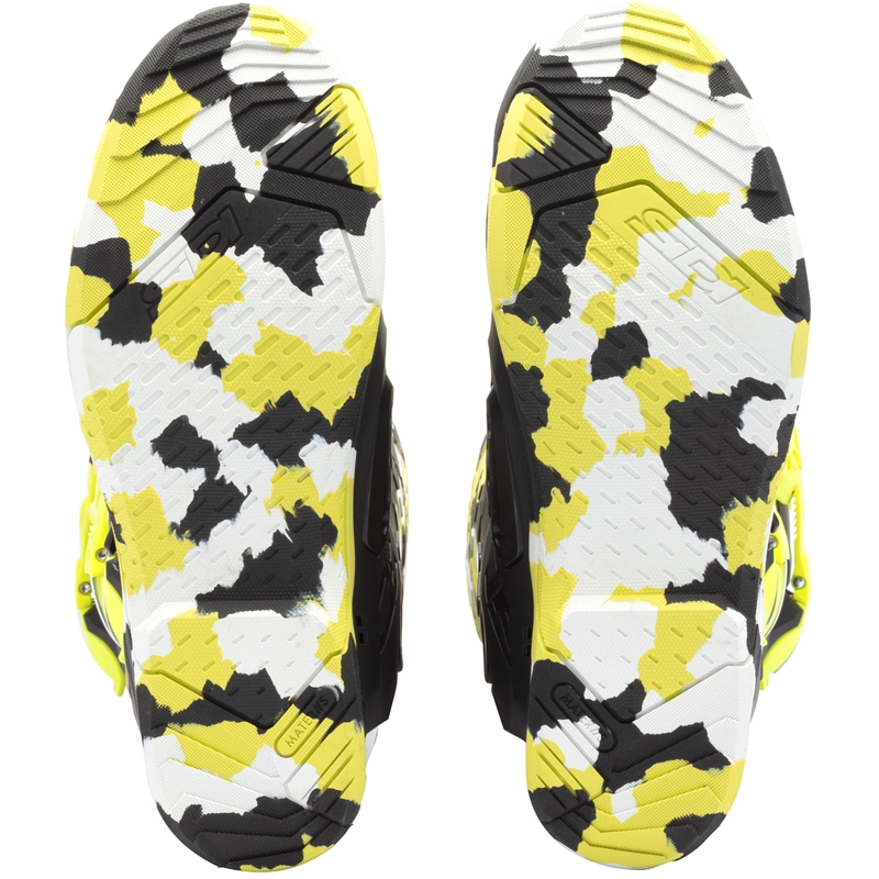 Botas de moto SiDi Crossair X RACR002 amarillo fluorescente-negro