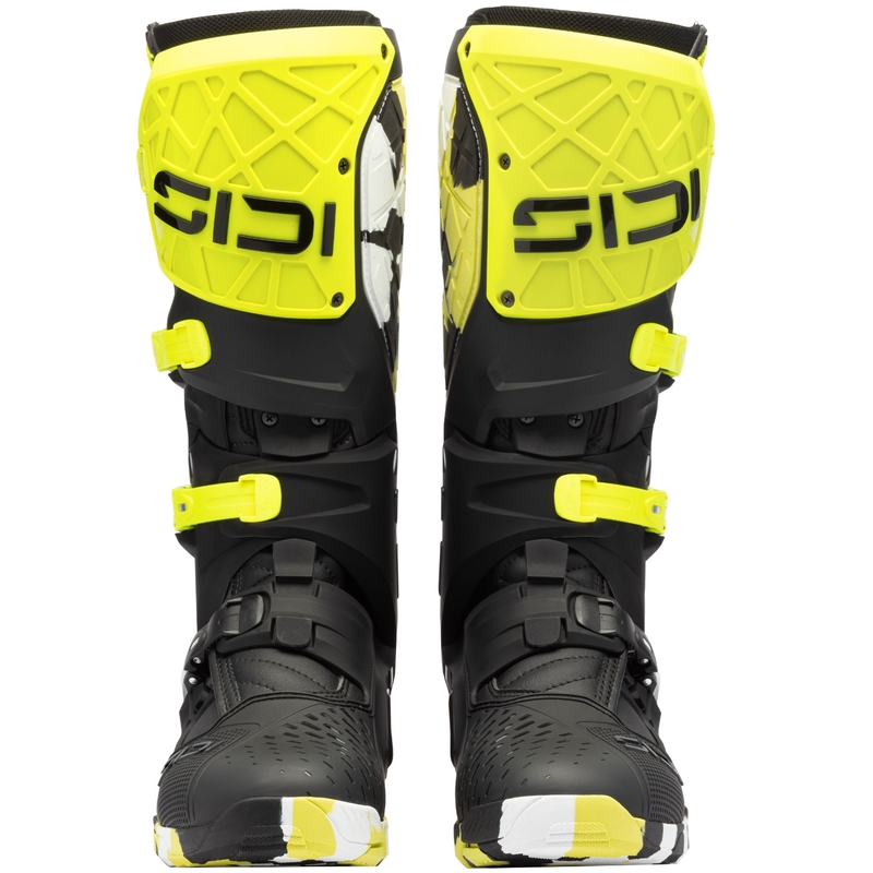 Botas de moto SiDi Crossair X RACR002 amarillo fluorescente-negro