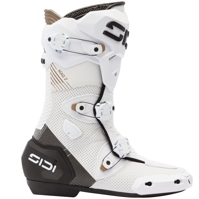 Botas de moto SiDi MAG 2 Air blancas y negras
