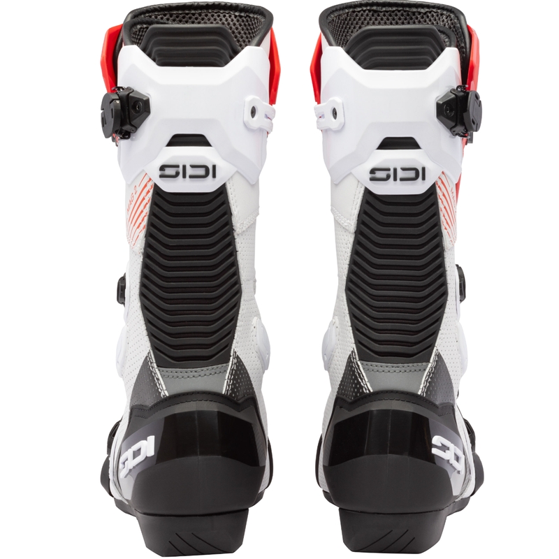 Botas de moto SiDi MAG 2 Air blancas, negras y rojas