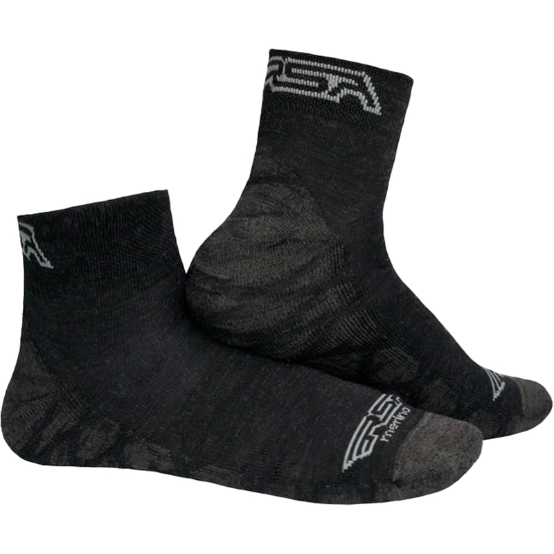 Calcetines bajos RSA Allride Merino gris oscuro