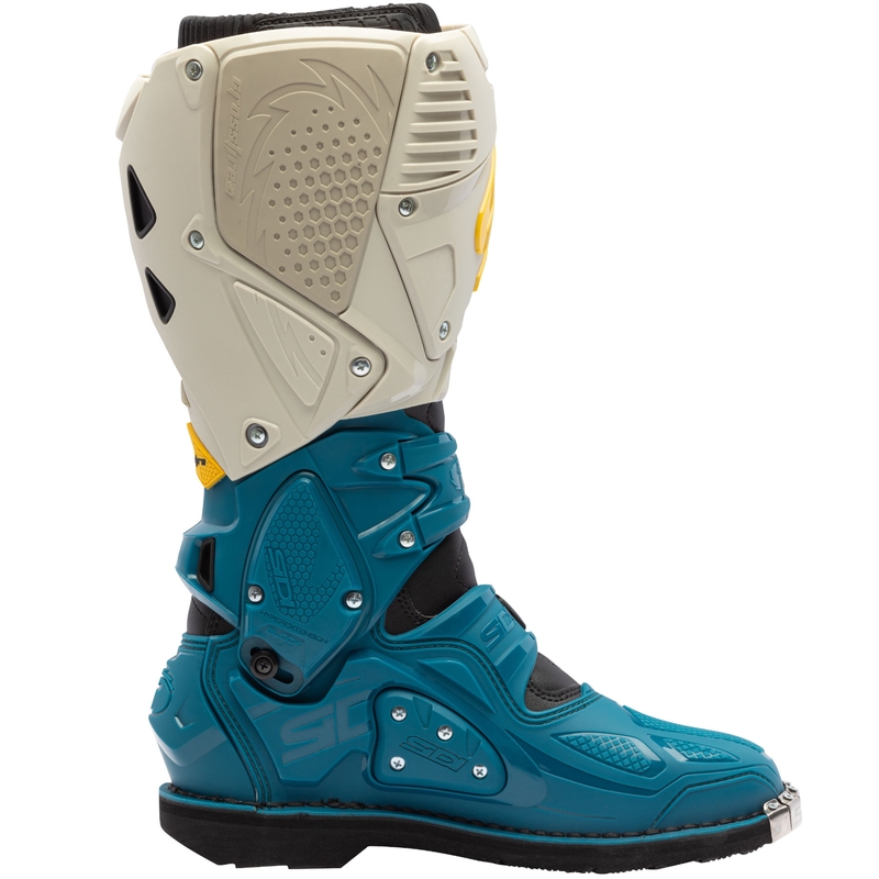 Botas de moto SiDi Crossfire 3 beige-azul
