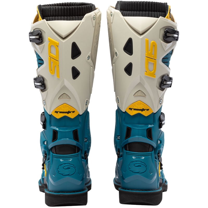 Botas de moto SiDi Crossfire 3 beige-azul