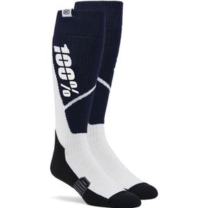 Calcetines 100% - USA Torque MX azul y blanco