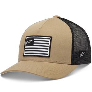 Gorra Alpinestars Flag Snap arena-negro-blanco