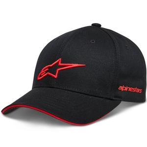 Gorra Alpinestars Rostrum negra y roja